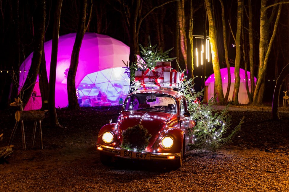 VW Beetle Discovery Park, Kilkenny, Santa Train, Elf