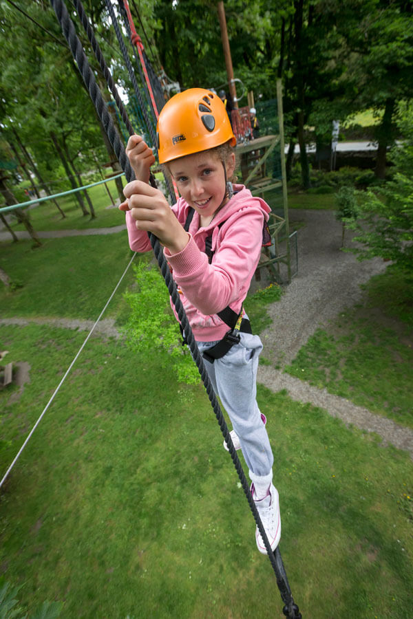 TreeTop Adventure Walk & Climbing Wall Discovery Park