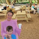 mother and son at canopy cafe