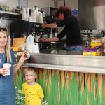 mother and son at canopy cafe 2