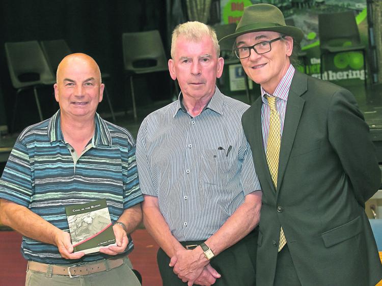 L - R - Cllr Maurice Shortall, Seamus Walsh, Michael Conway at the launch of "Coal in the Blood"